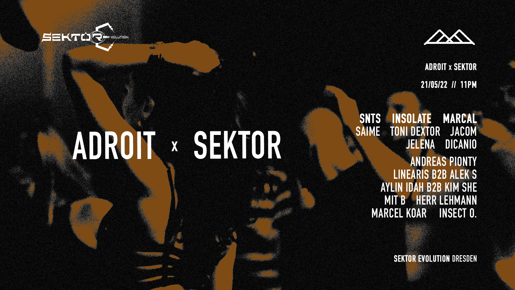 Adroit x Sektor | SNTS, Insolate & Marcal