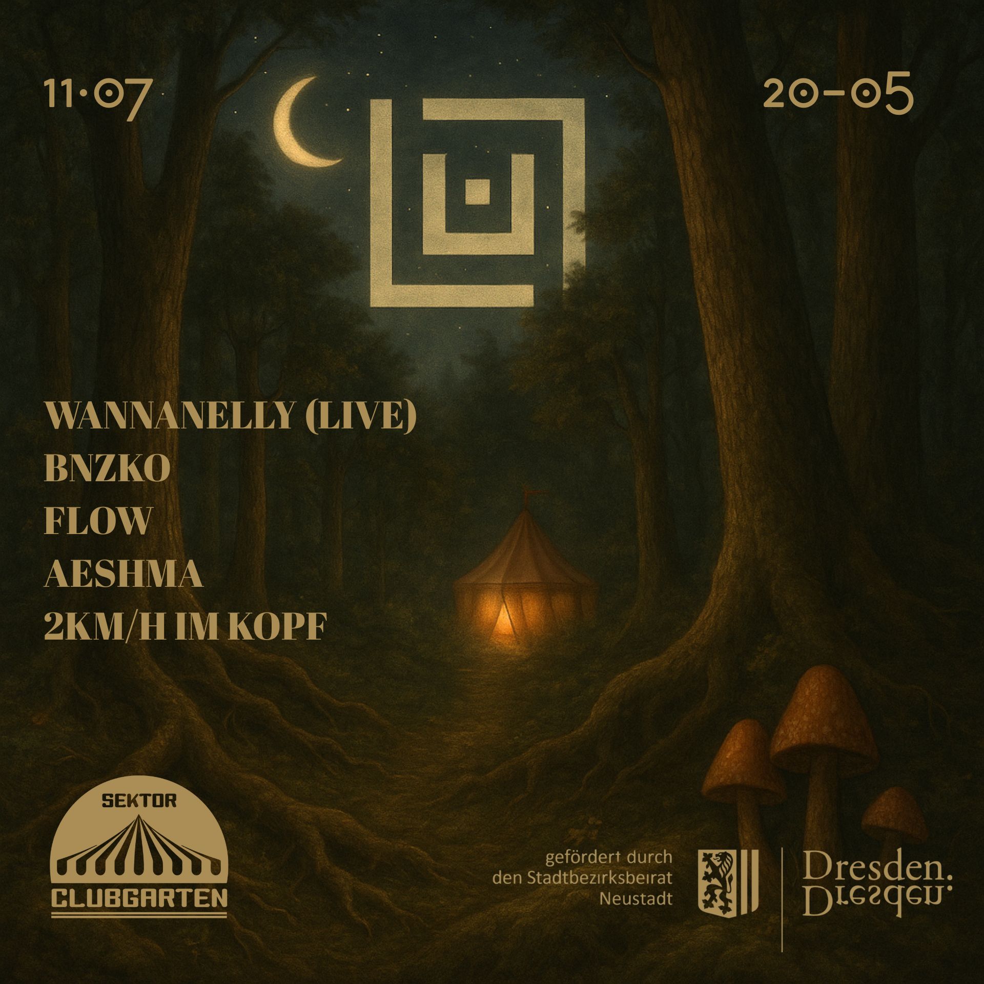 Sektor Clubgarten w// Lust & Laune
