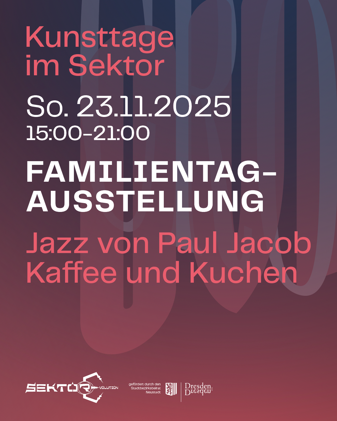 KW47: Familientag w// Paul Jacob, Scribble Clash, Kaffee & Kuchen