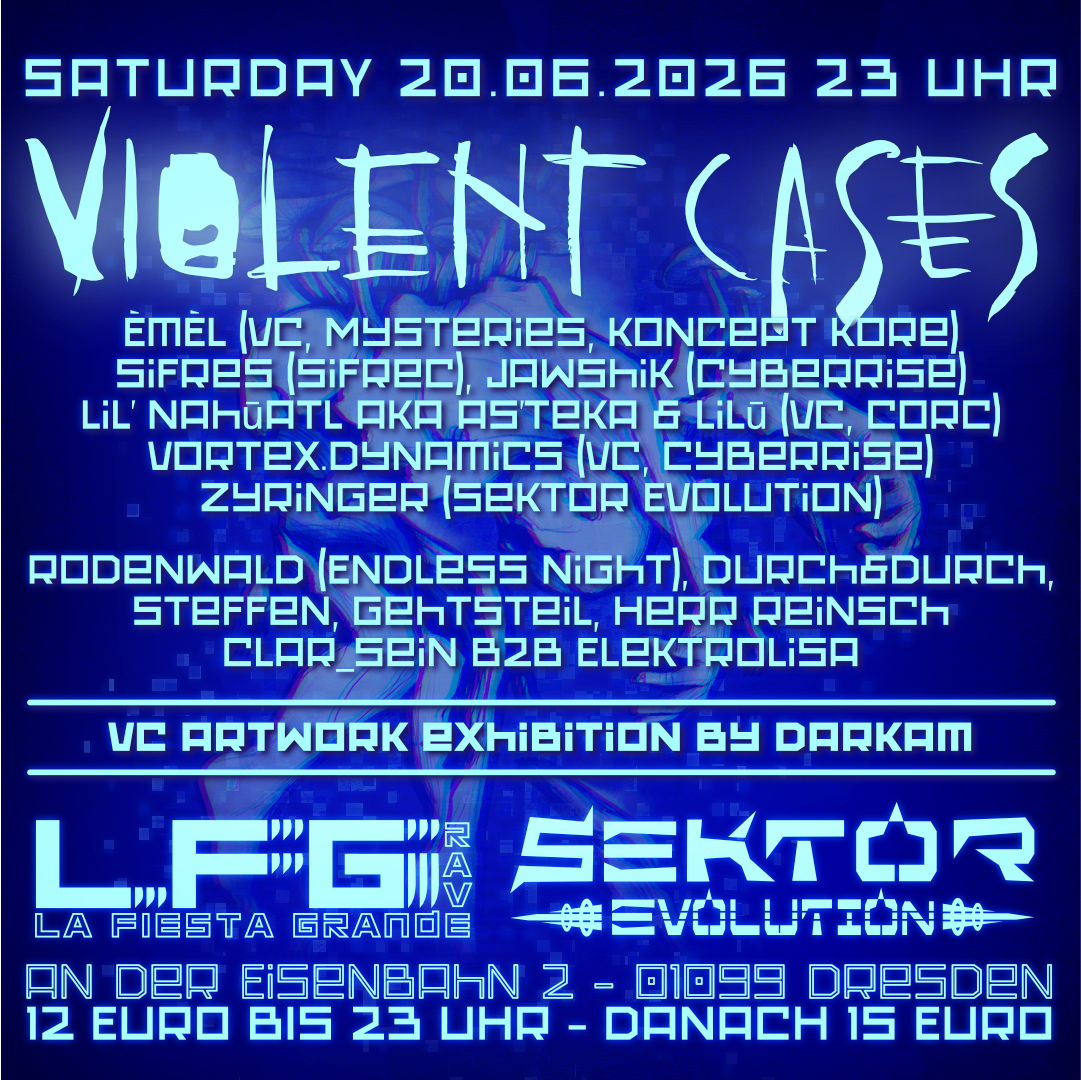 LFG Rave x Violent Cases