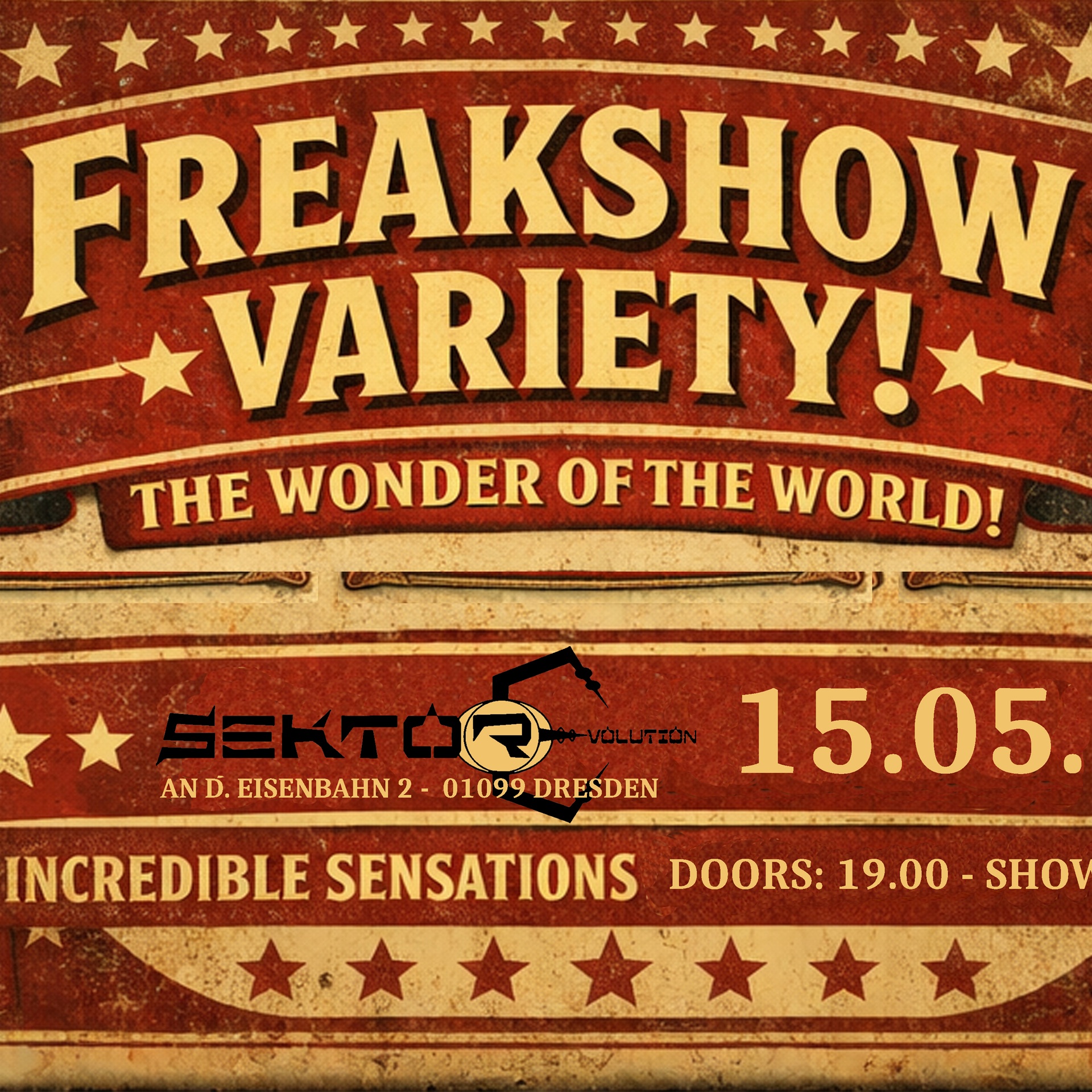 FREAKSHOW VARIETY – HULLABALOO CABARET